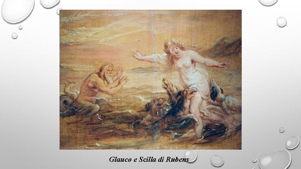 Glauco e Scilla di Rubens 