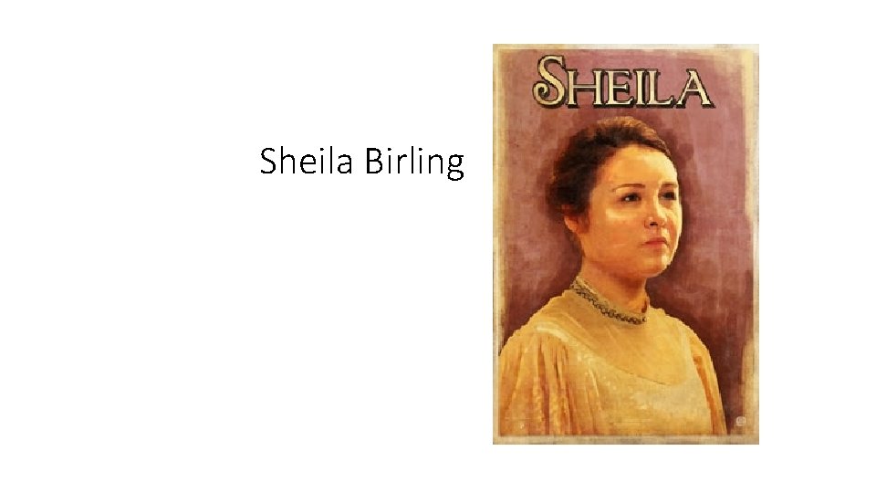 Sheila Birling 