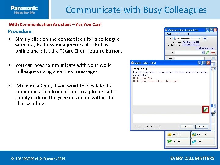 Communicate with Busy Colleagues With Communication Assistant – Yes You Can! Click ____to __edit