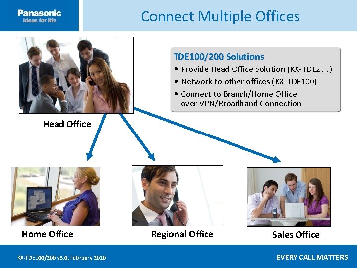 Connect Multiple Offices Click ____to __edit ____ Master _____text ____ styles ______ TDE 100/200