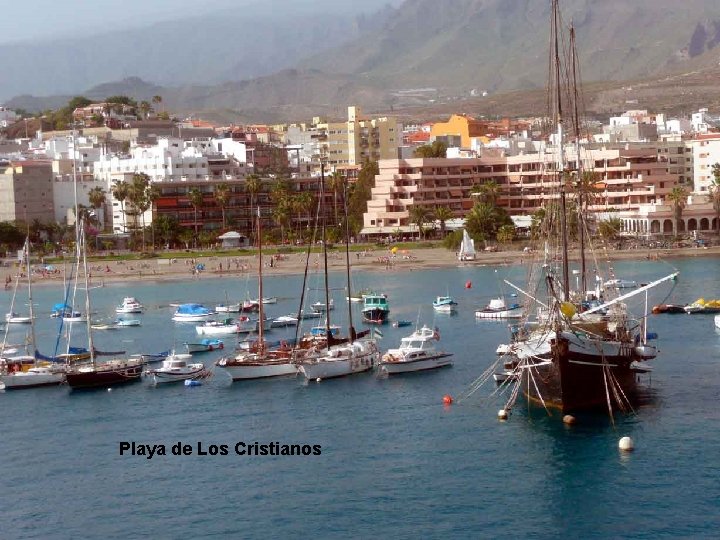 . . . Playa de Los Cristianos 