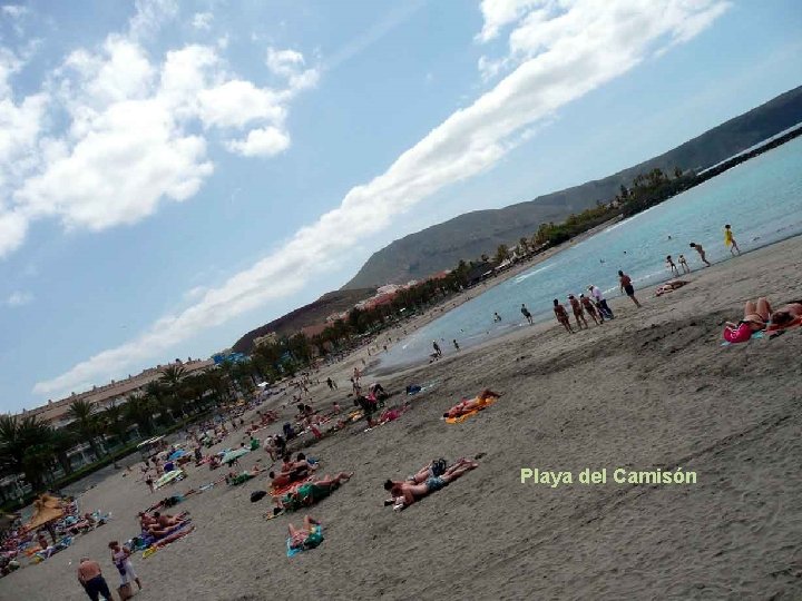 . . . Playa del Camisón 