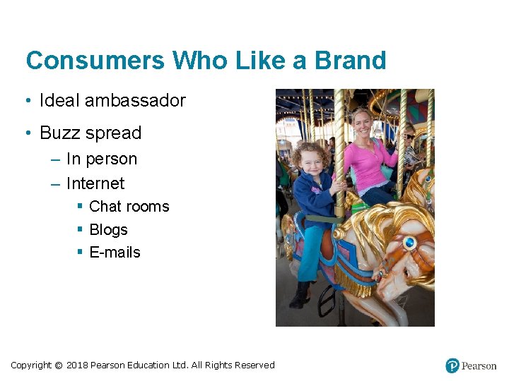 Consumers Who Like a Brand • Ideal ambassador • Buzz spread – In person
