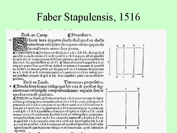 Faber Stapulensis, 1516 