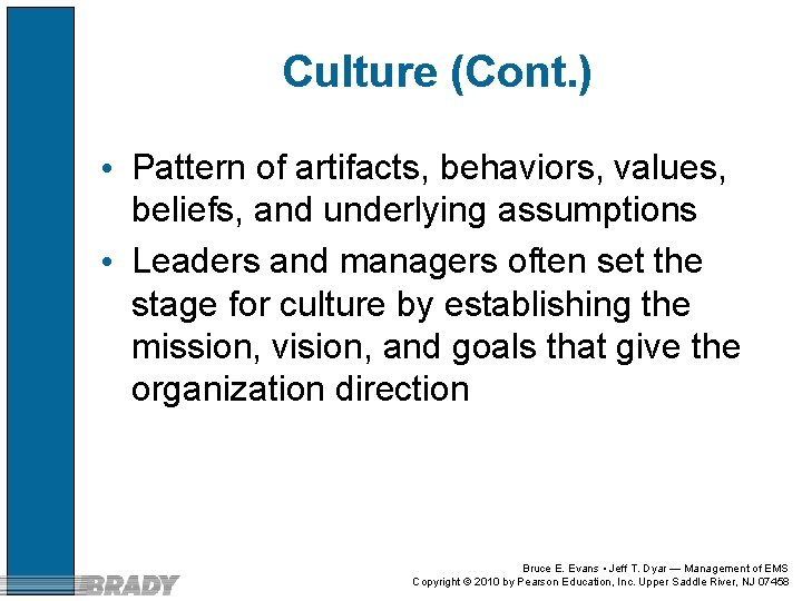 Culture (Cont. ) • Pattern of artifacts, behaviors, values, beliefs, and underlying assumptions •