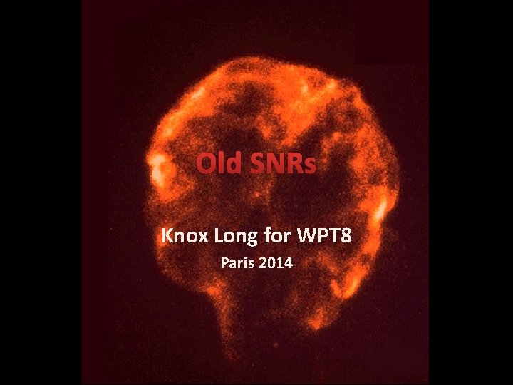 Old SNRs Knox Long for WPT 8 Paris 2014 