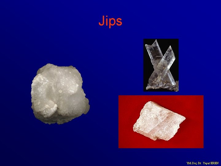 Jips Yrd. Doç. Dr. Yaşar EREN 