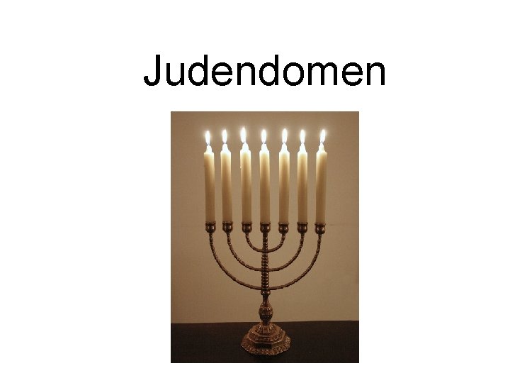 Judendomen 