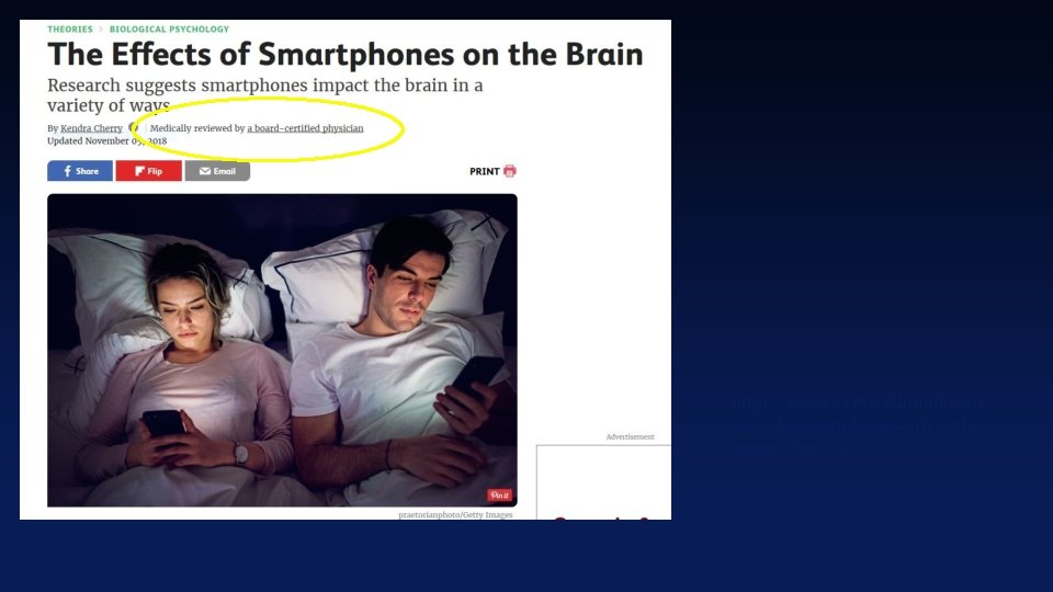 https: //www. verywellmind. com/ how-do-smartphones-affect-thebrain-2794892 
