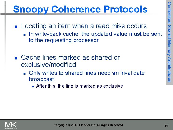 n Locating an item when a read miss occurs n n In write-back cache,