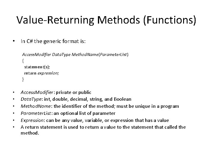 C Introduction Isys 512 Major Differences Between Vb
