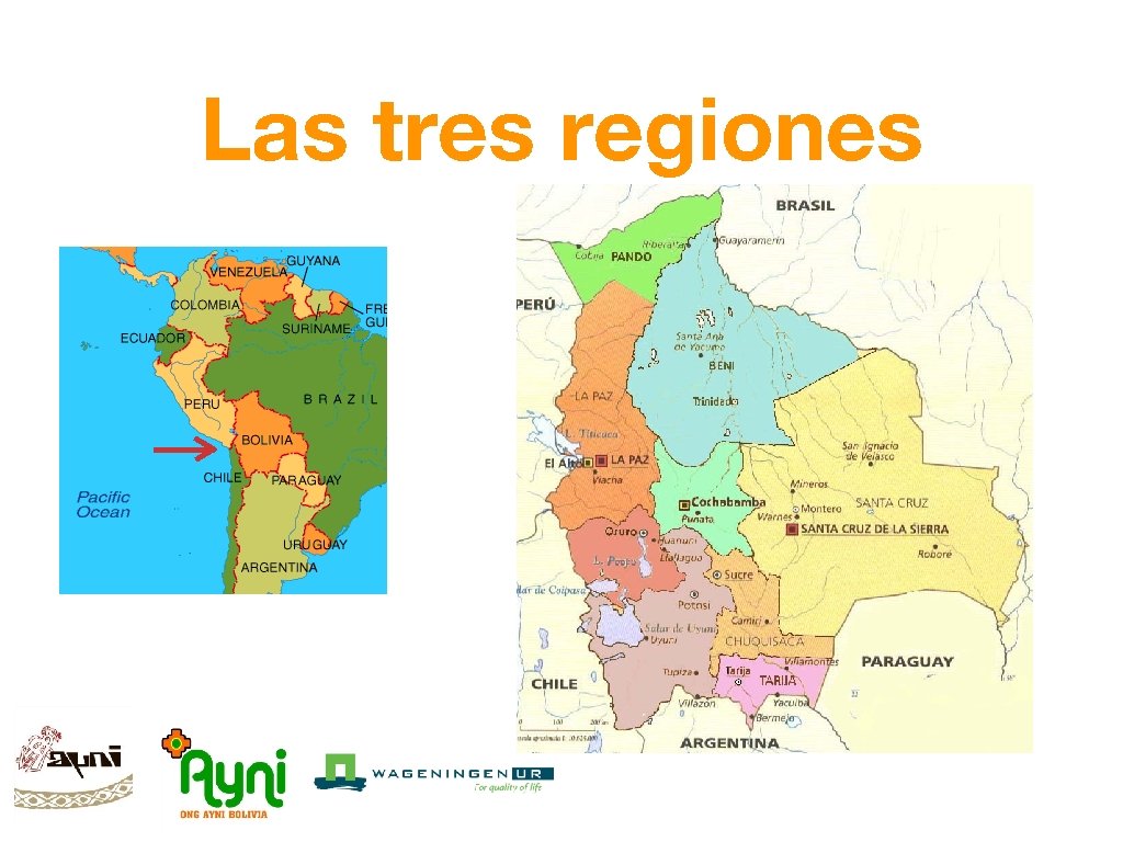 Las tres regiones 