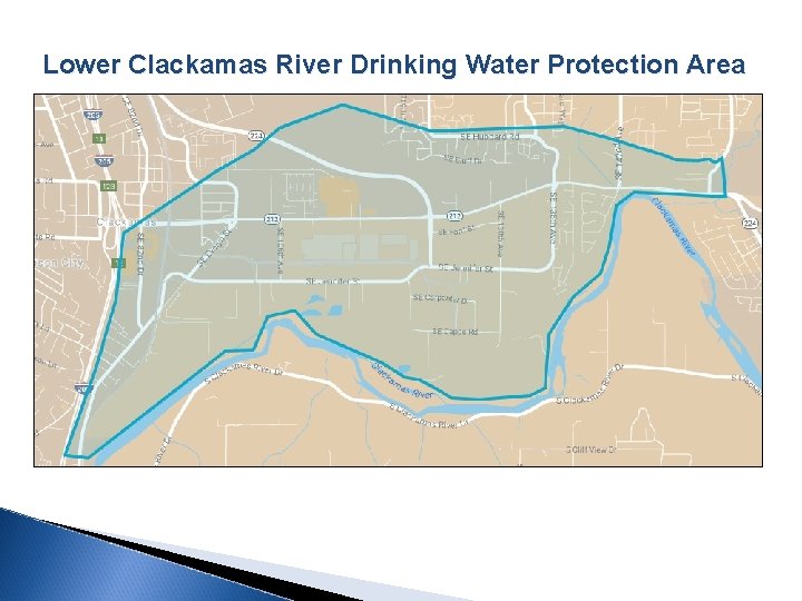 Lower Clackamas River Drinking Water Protection Area 