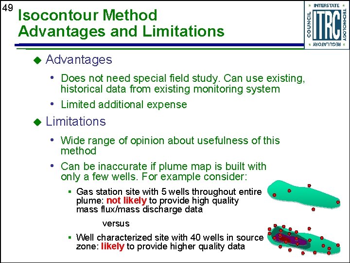 49 Isocontour Method Advantages and Limitations u Advantages • Does not need special field