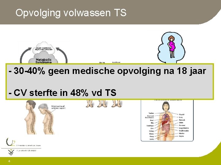 Opvolging volwassen TS - 30 -40% geen medische opvolging na 18 jaar - CV