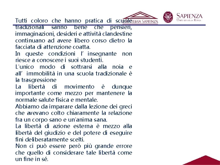 Tutti coloro che hanno pratica di scuole tradizionali sanno bene che pensieri, immaginazioni, desideri Tutti coloro che hanno pratica di scuole tradizionali sanno bene che pensieri, immaginazioni, desideri