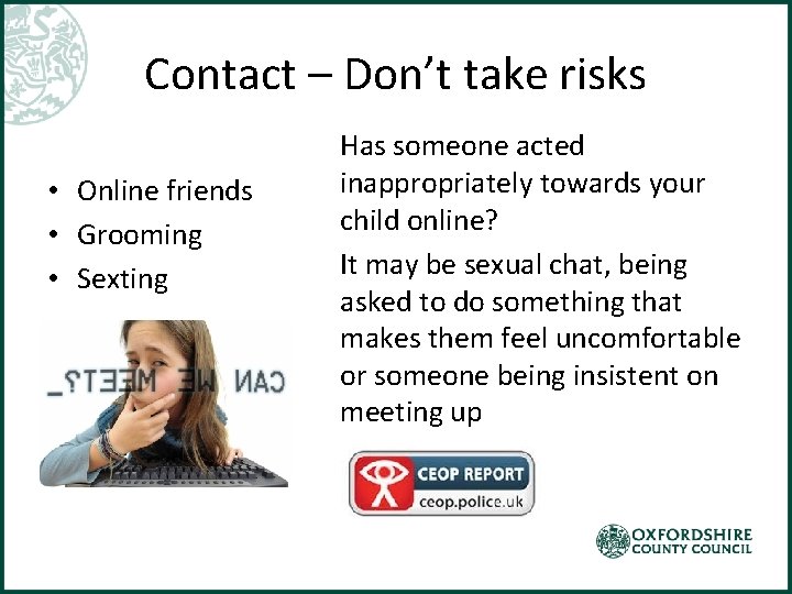 Online safety for parents and carers How to
