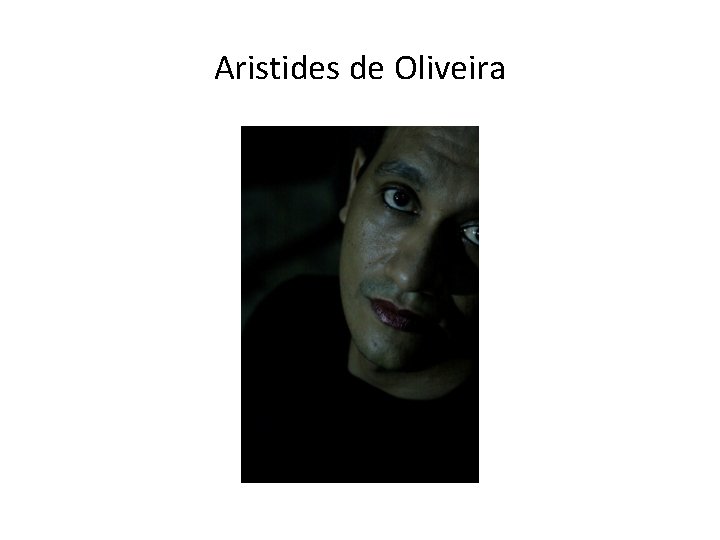 Aristides de Oliveira 