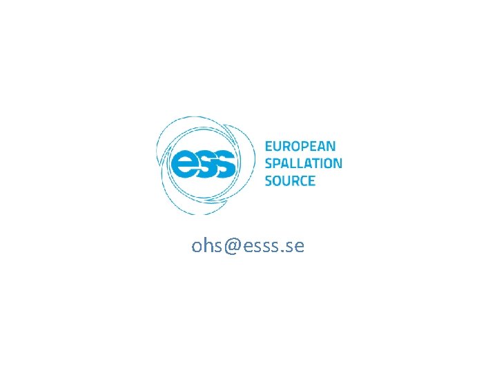 ohs@esss. se ohs@esss. se