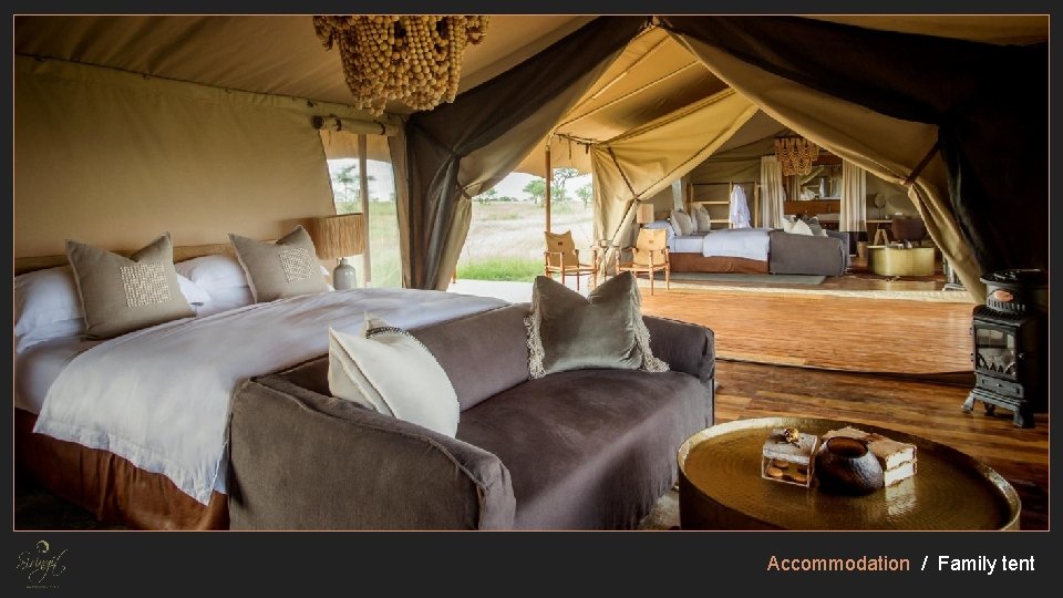 Accommodation / Family tent Accommodation / Family tent
