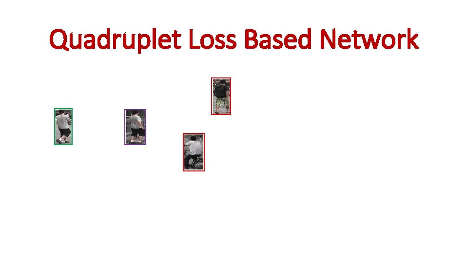 Quadruplet Loss Based Network 