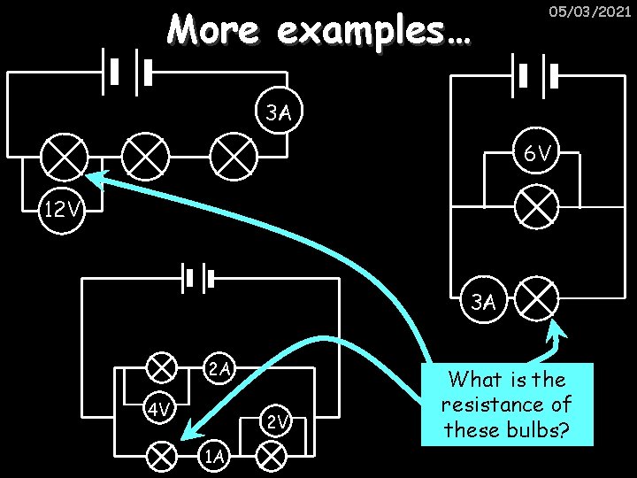 More examples… 05/03/2021 3 A 6 V 12 V 3 A 2 A 4