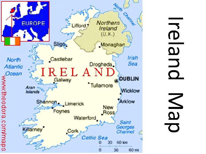 Ireland Map 