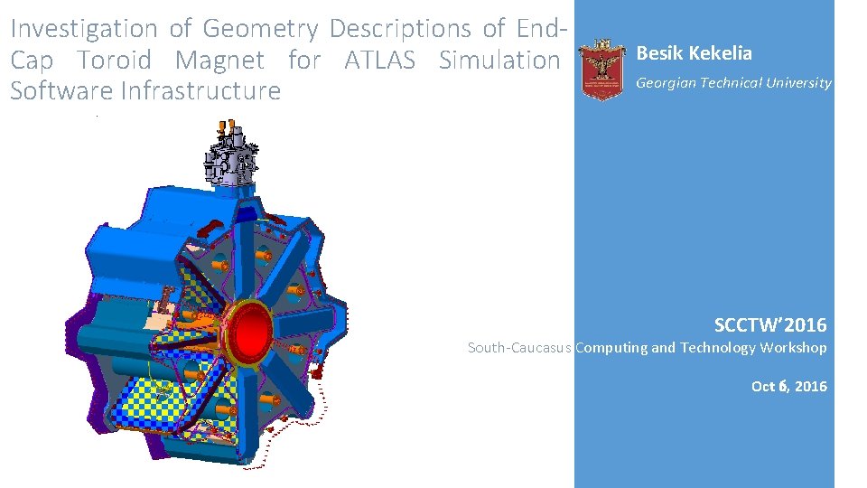 Investigation of Geometry Descriptions of End. Cap Toroid Magnet for ATLAS Simulation Software Infrastructure