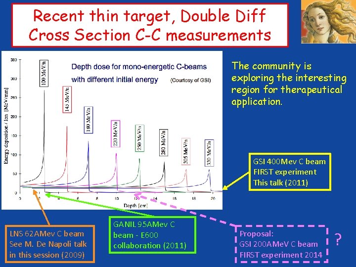 Recent thin target, Double Diff Cross Section C-C measurements The community is exploring the