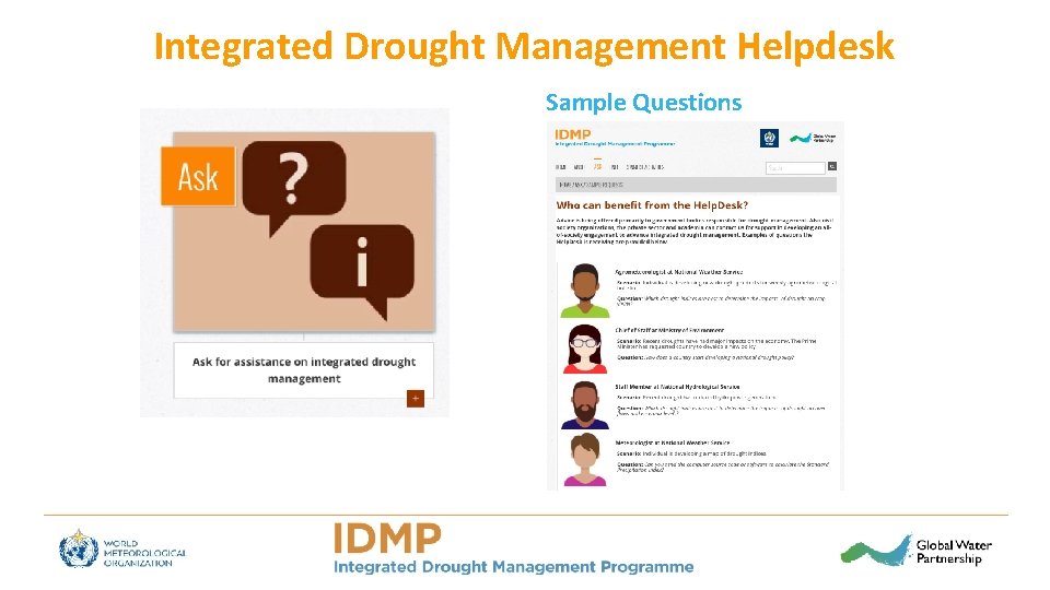 Integrated Drought Management Helpdesk Sample Questions 
