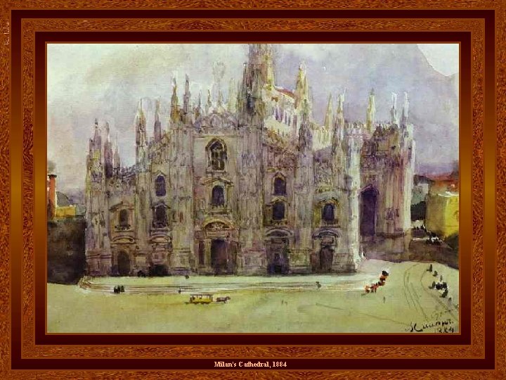 Milan's Cathedral, 1884 