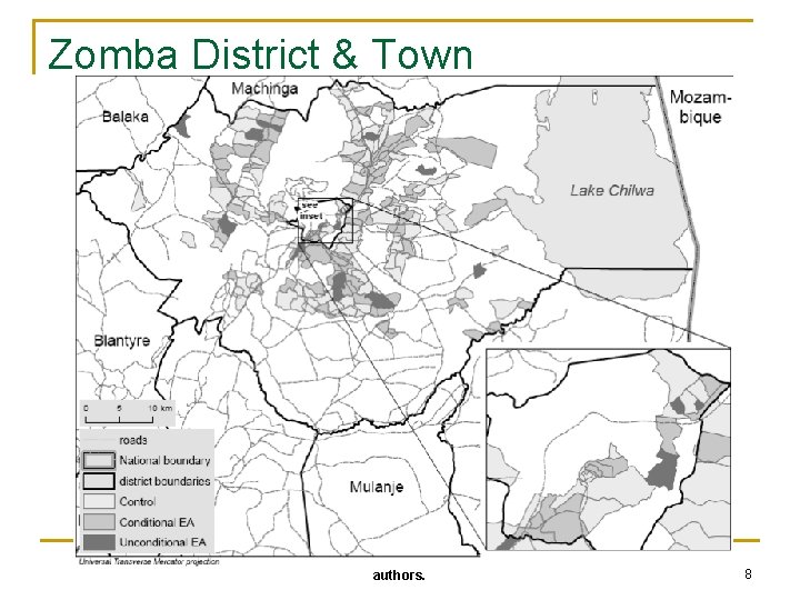 Zomba District & Town Not for citation without explicit permission from the authors. 8