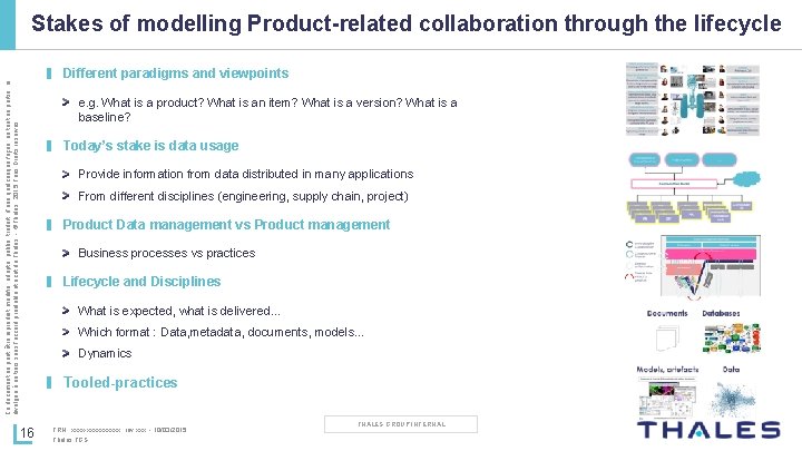 Stakes of modelling Product-related collaboration through the lifecycle Ce document ne peut être reproduit,