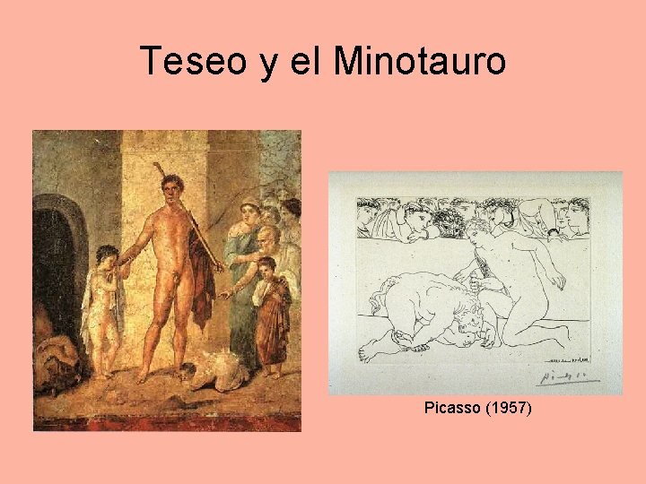 Teseo y el Minotauro Picasso (1957) 