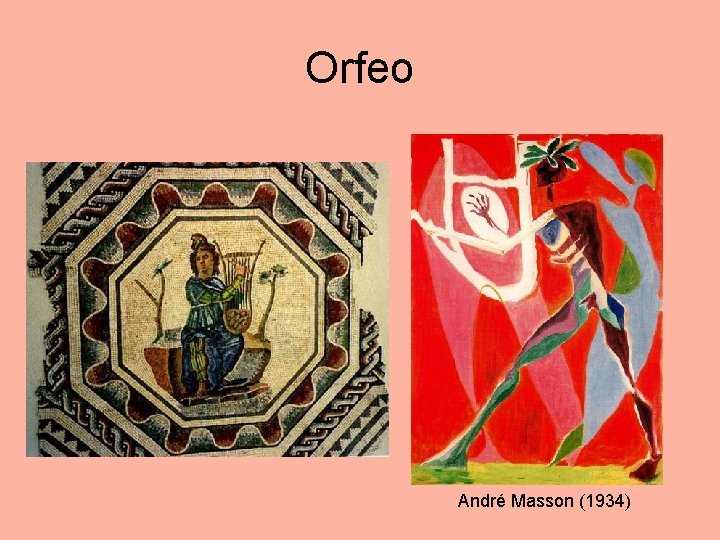 Orfeo André Masson (1934) 