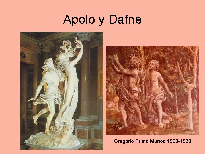 Apolo y Dafne Gregorio Prieto Muñoz 1928 -1930 