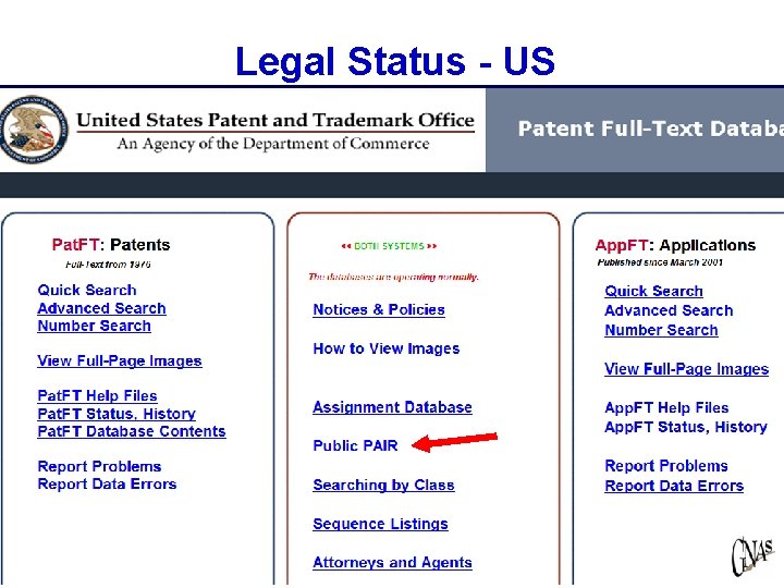 Legal Status - US 49 
