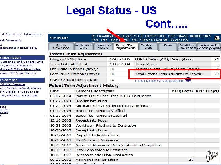 Legal Status - US Cont…. . 53 