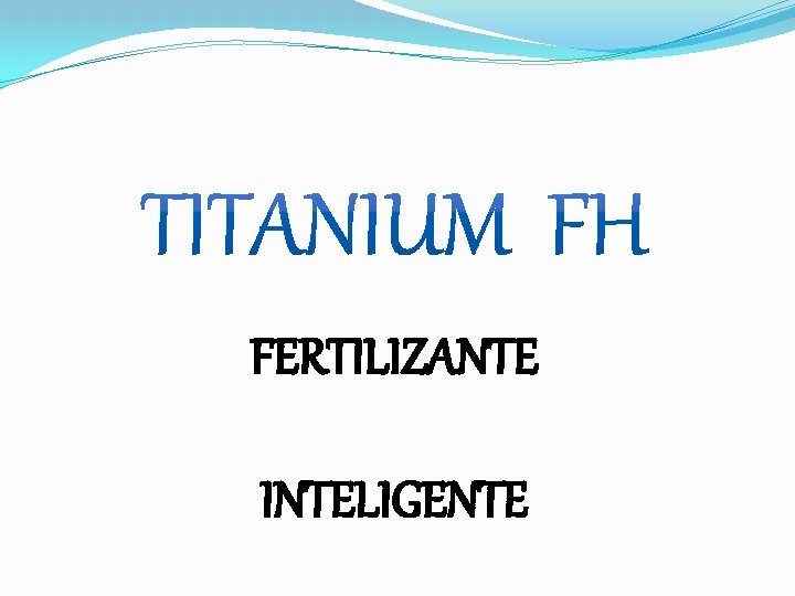 FERTILIZANTE INTELIGENTE 