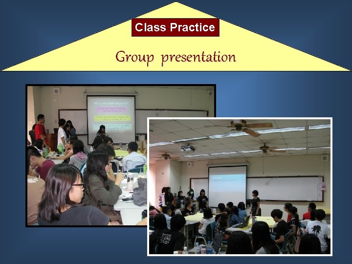 Class Practice Classroom Activities Group presentation 1. Students are divided into groups with 5 Class Practice Classroom Activities Group presentation 1. Students are divided into groups with 5