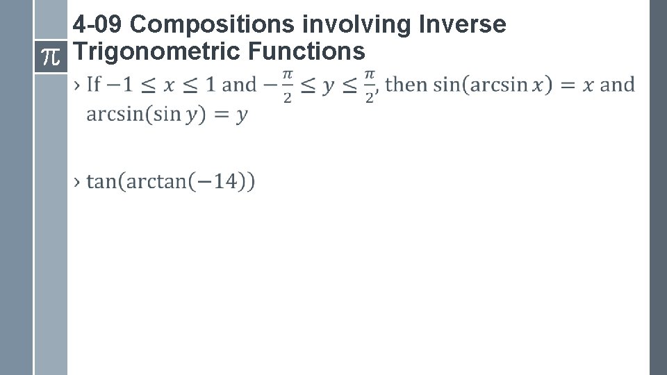 4 -09 Compositions involving Inverse Trigonometric Functions › 