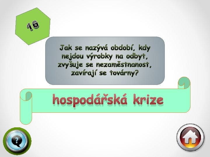 16 hospodářská krize 