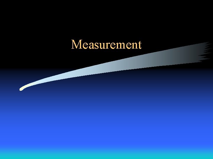 Measurement 