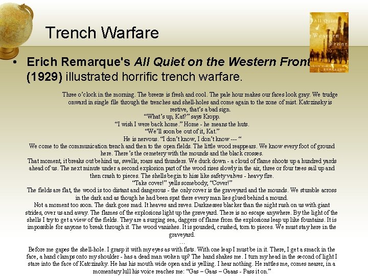 Trench Warfare • Erich Remarque's All Quiet on the Western Front (1929) illustrated horrific