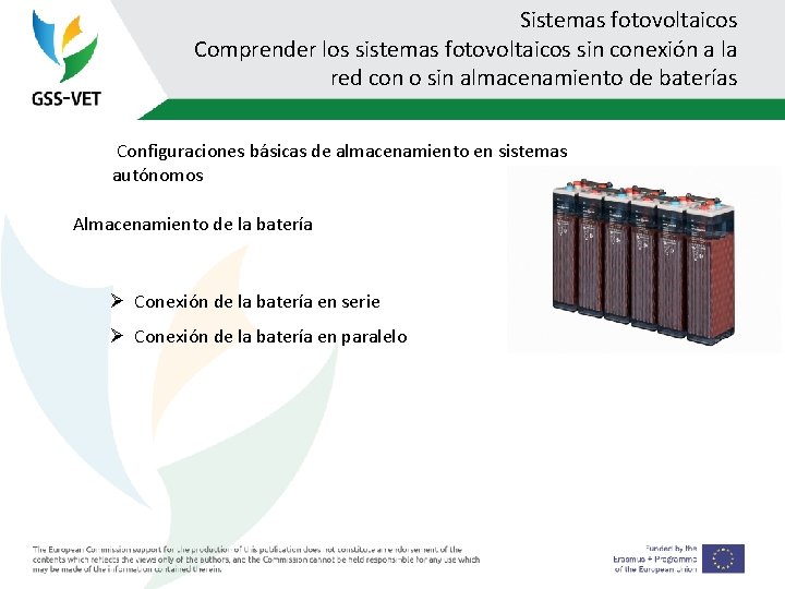 Sistemas fotovoltaicos Comprender los sistemas fotovoltaicos sin conexión a la red con o sin Sistemas fotovoltaicos Comprender los sistemas fotovoltaicos sin conexión a la red con o sin