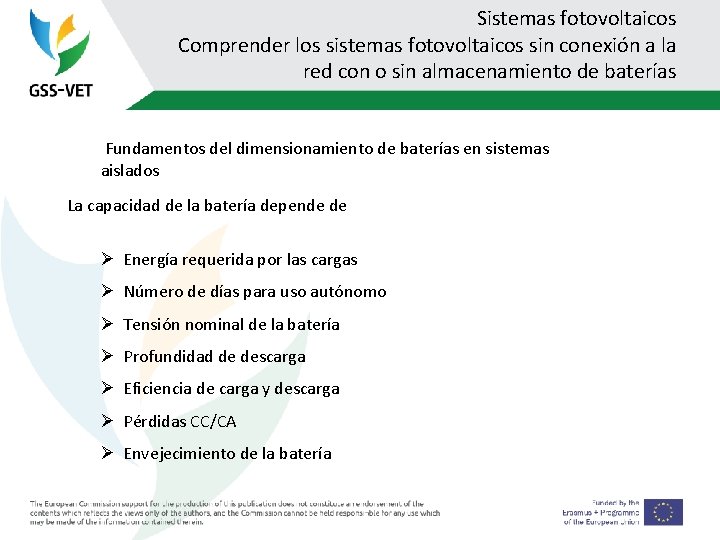 Sistemas fotovoltaicos Comprender los sistemas fotovoltaicos sin conexión a la red con o sin