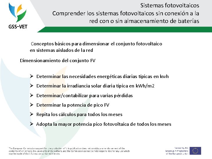 Sistemas fotovoltaicos Comprender los sistemas fotovoltaicos sin conexión a la red con o sin