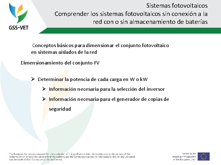 Sistemas fotovoltaicos Comprender los sistemas fotovoltaicos sin conexión a la red con o sin