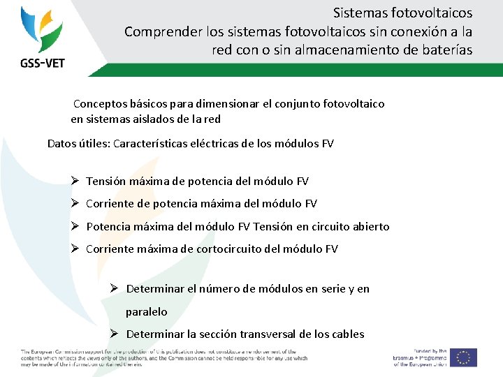 Sistemas fotovoltaicos Comprender los sistemas fotovoltaicos sin conexión a la red con o sin