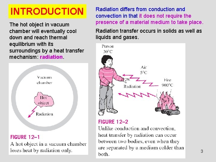 INTRODUCTION The hot object in vacuum chamber will eventually cool down and reach thermal